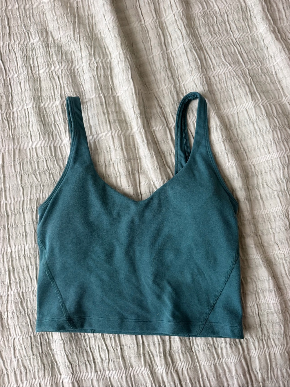 Women's Teal Scoop Neck Bralette - gilly hicks size s